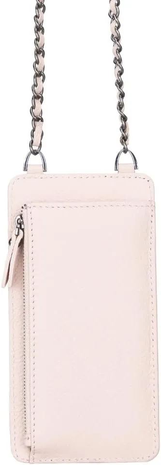 Genuine Leather Cross-Body Bags For Women, Cross-Body Purse Cell Phone Wallet Purses Case With Detachable Strap, Shoulder Bag
