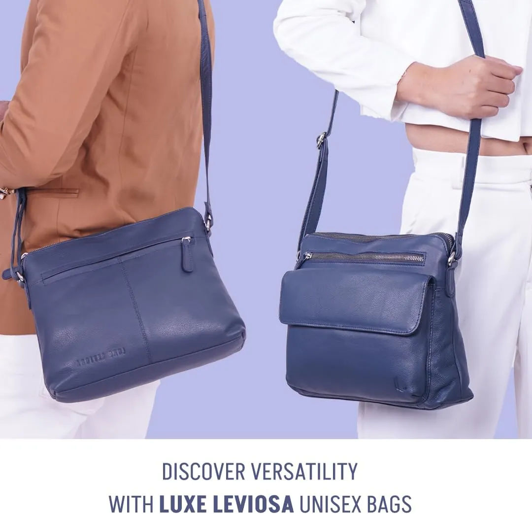 Genuine Leather Crossbody Bag for Women – Medium Size Leathure Purse, Stylish and Durable Handbags for Women