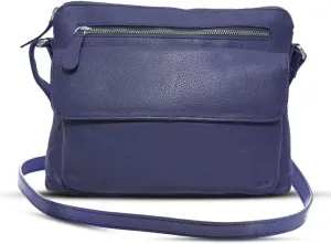 Genuine Leather Crossbody Bag for Women – Medium Size Leathure Purse, Stylish and Durable Handbags for Women