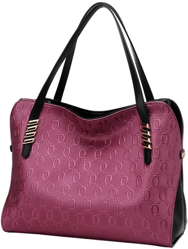 Genuine Leather Women Tote Bags: Large Designer Shoulder Purses for - Soft Fashion Handbags