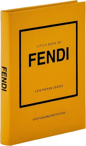 Graphic Image Little Book of Fendi - Leather Book - BSS-Fend-GOA-YEL