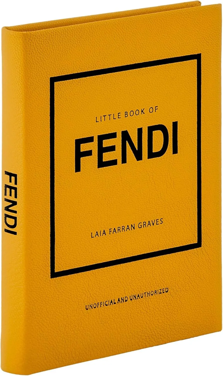Graphic Image Little Book of Fendi - Leather Book - BSS-Fend-GOA-YEL