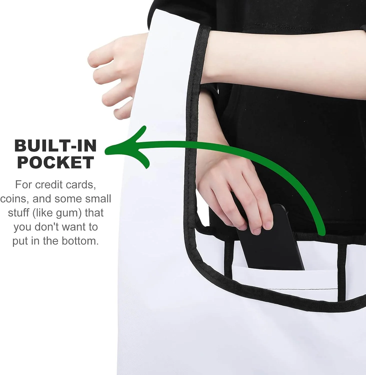 Grocery Bag Reusable Tote Bag Foldable Round Ball Christmas Tree Shopping Bag Handbag Washable Shoulder Bag for Travel
