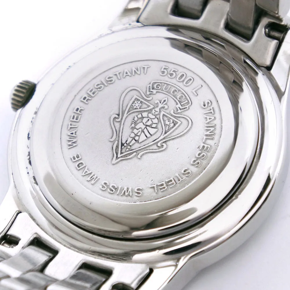 Gucci Steel Watch Stainless Quartz 5500L Limited-time deal Shockproof
