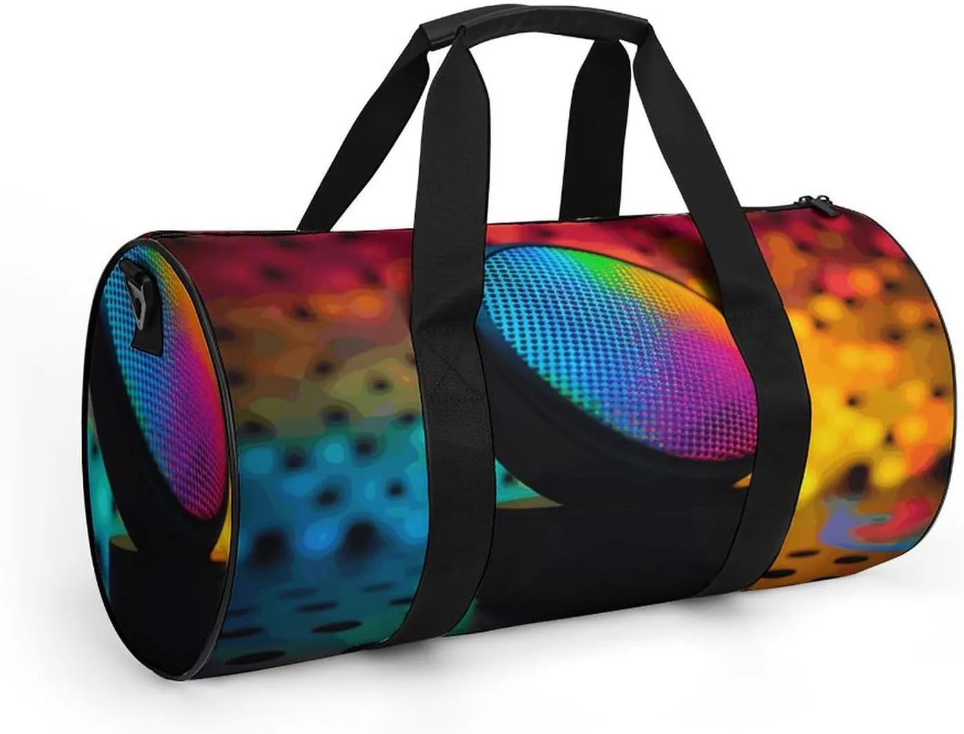 Gym Bag for Men Women Musical Instrument Speakers Duffel Bag Overnight Bag with Compartment Gym Sackpac