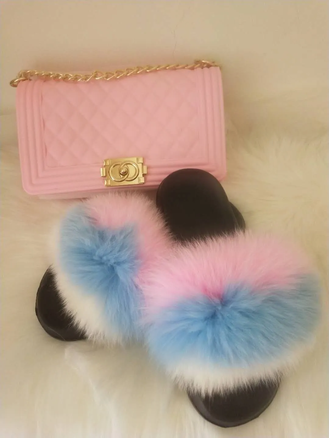 Handbag and Slide set
