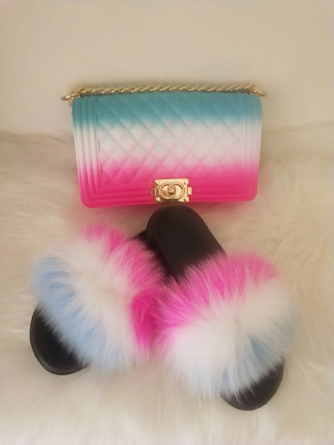 Handbag and Slide set