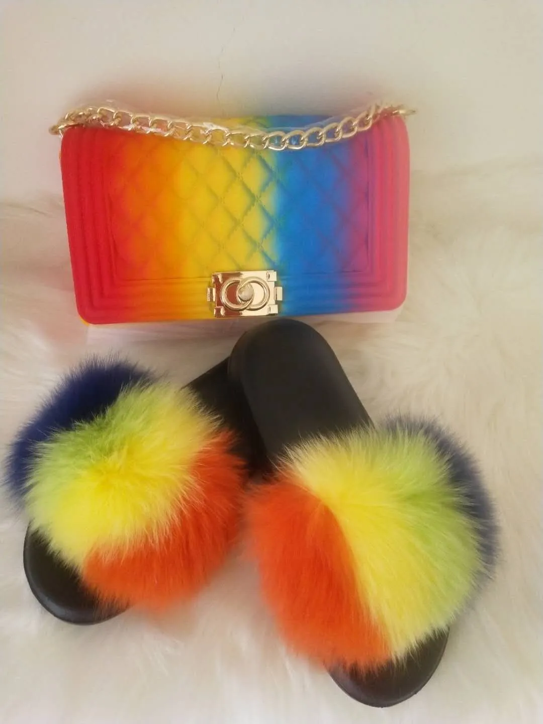 Handbag and Slide set