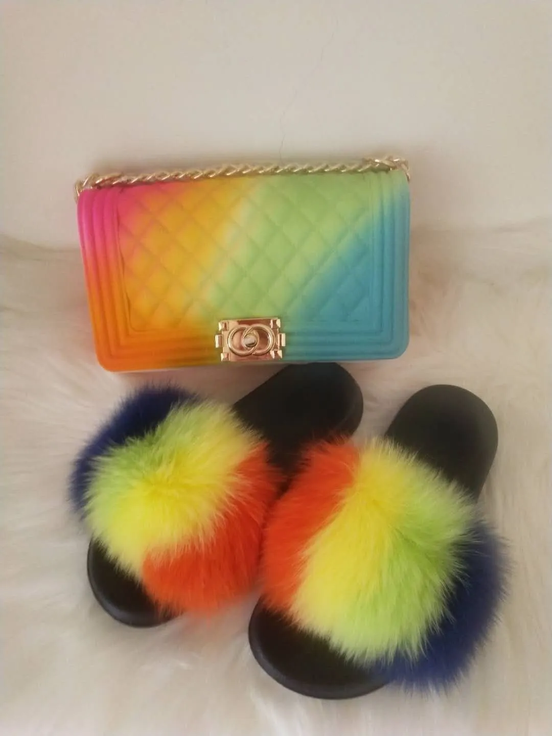 Handbag and Slide set