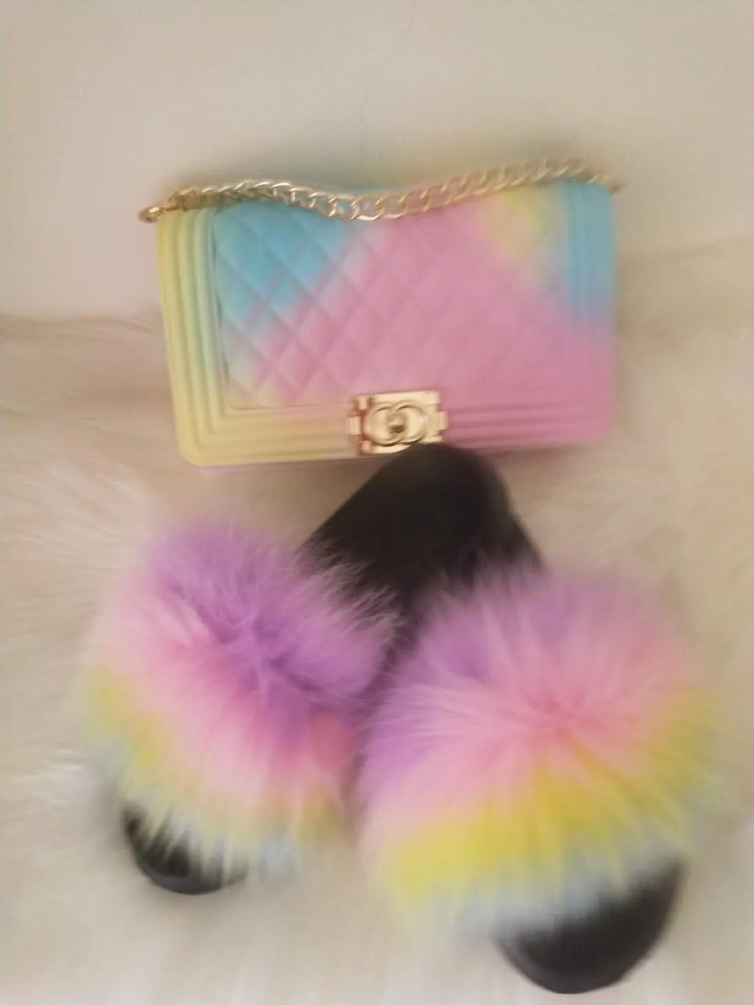 Handbag and Slide set