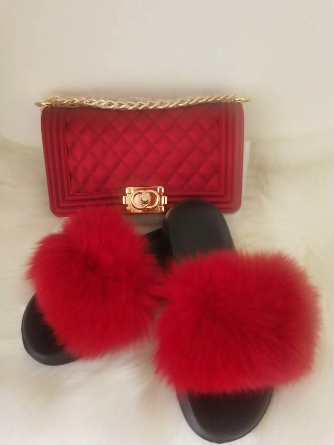 Handbag and Slide set