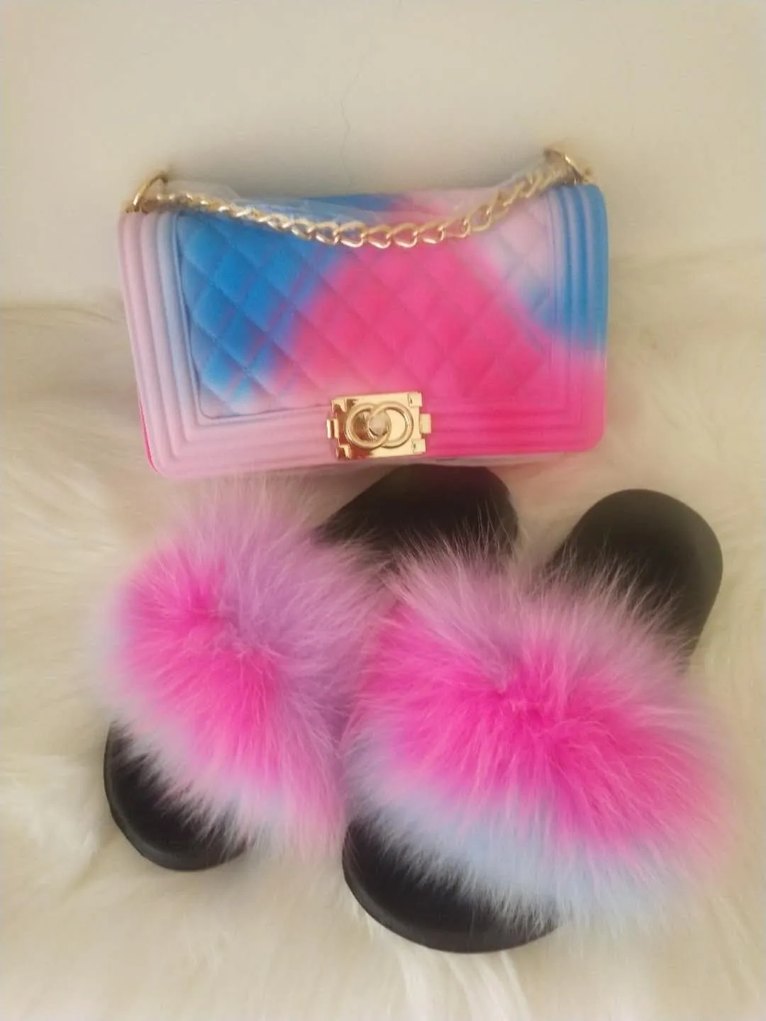 Handbag and Slide set