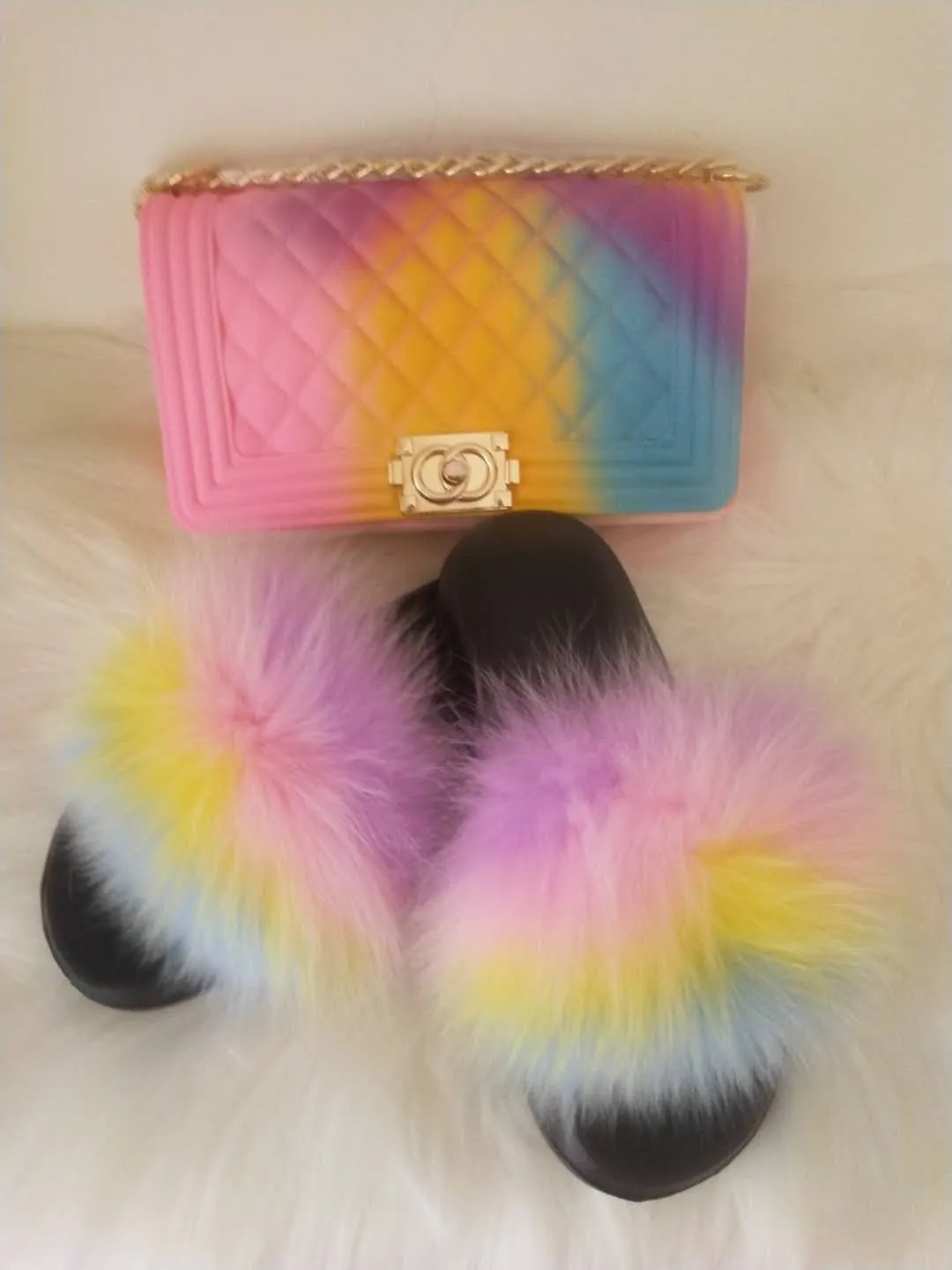 Handbag and Slide set