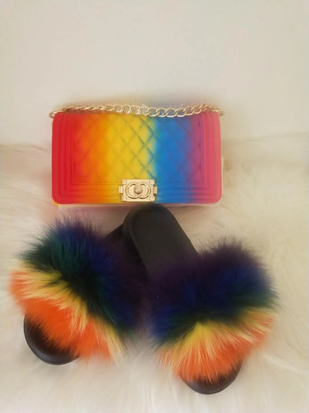 Handbag and Slide set