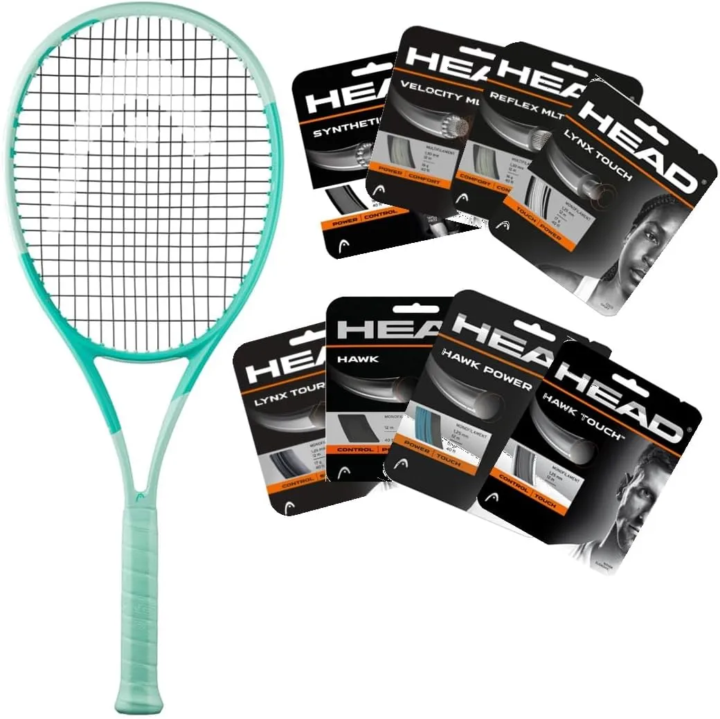 Head Auxetic 2.0 Boom MP L Tennis Racquet (Mint) – Custom Strung with Your Choice of String