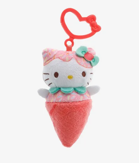 Hello Kitty and Friends Clip-On Plush