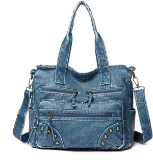 Hobo Handbag and Purses for Women,Top Handle Satchel Purse Tote Shoulder Bags Faux Leather for Ladies