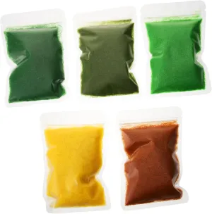Homoyoyo Eternal Moss Decors DIY Kit 5 Bags of Lifelike Fake Moss Enhance Your Plant Decor Office Home