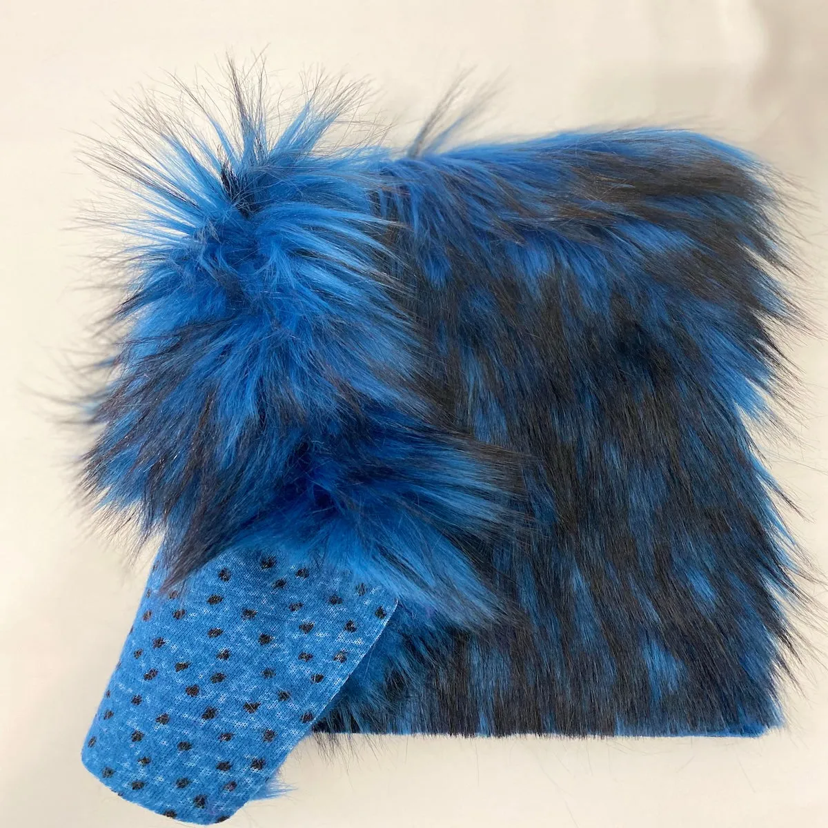 Husky Print Long Pile Shaggy Faux Fur Fabric