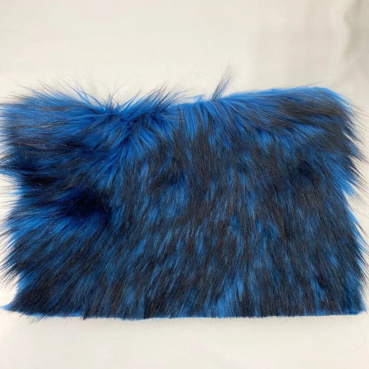 Husky Print Long Pile Shaggy Faux Fur Fabric