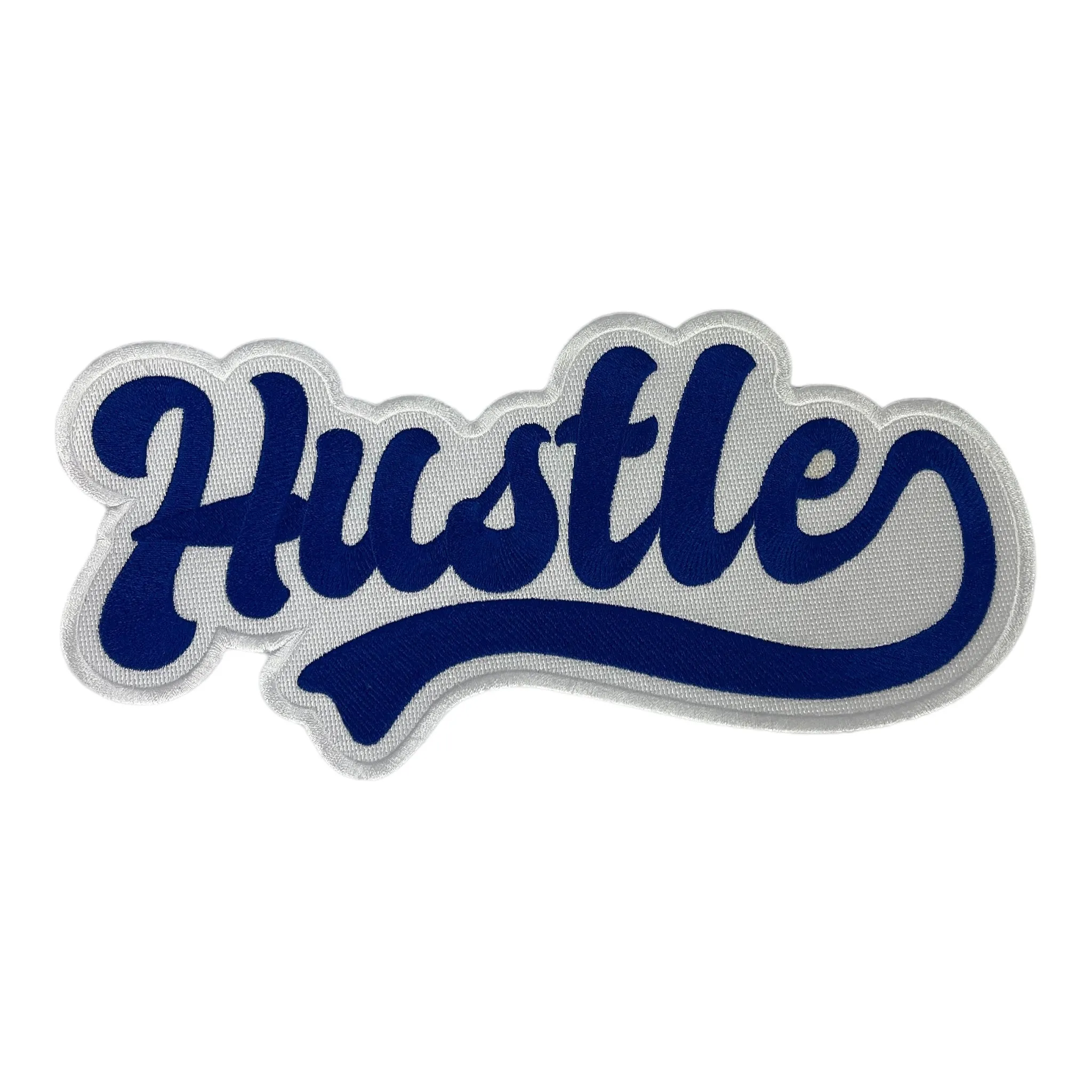 Hustle Patch Premium Embroidered Iron-On Clothing Decor