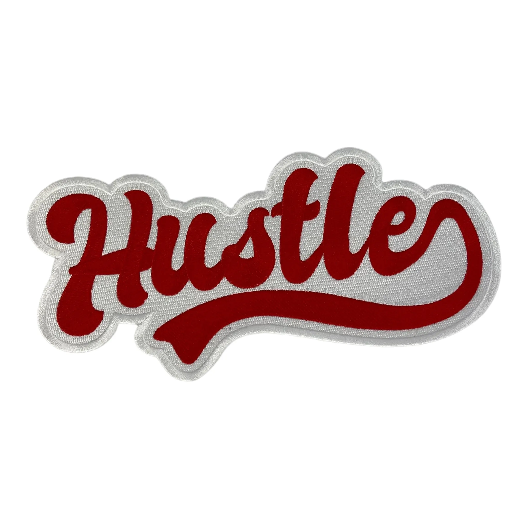 Hustle Patch Premium Embroidered Iron-On Clothing Decor