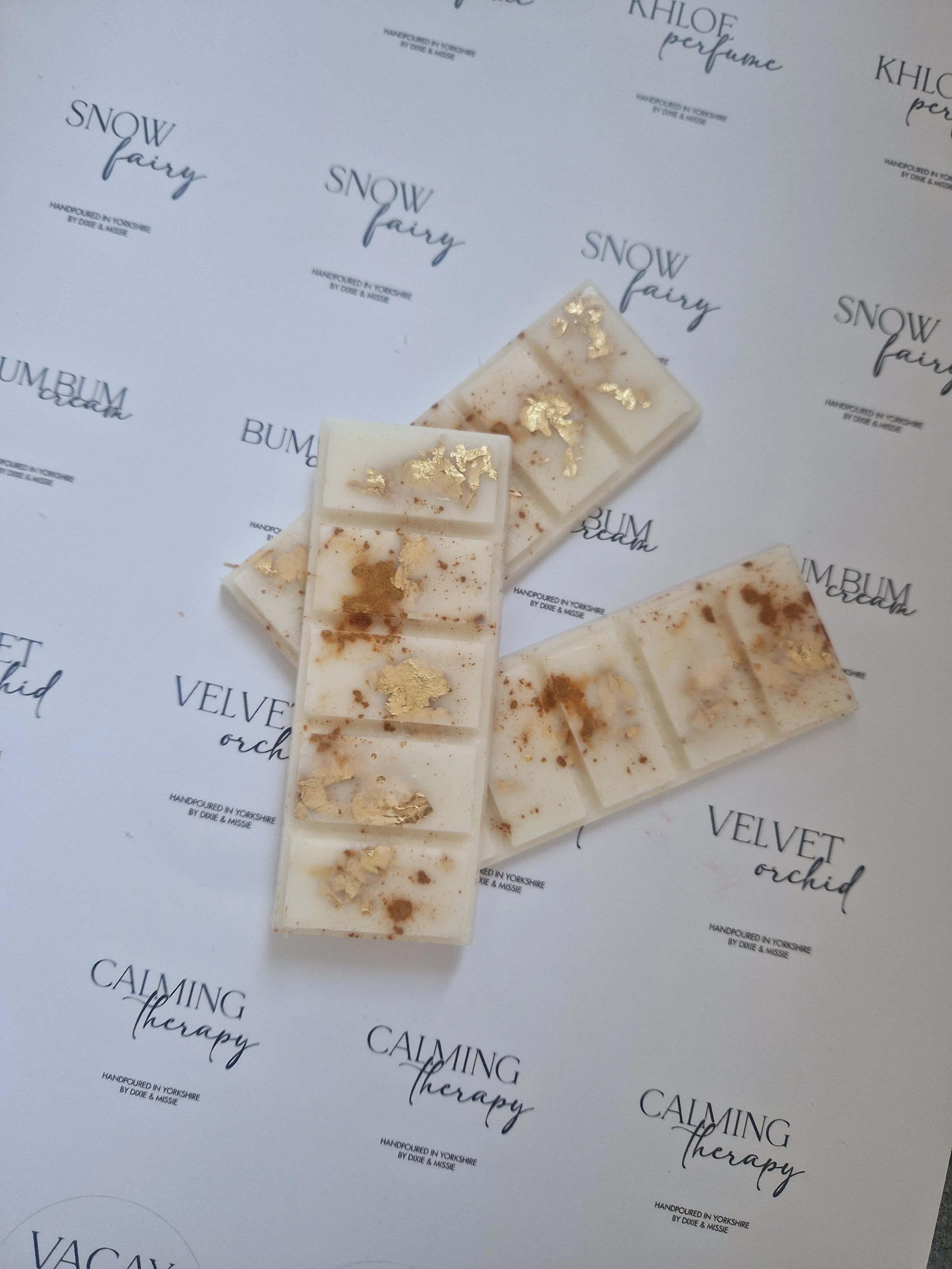 Ice Fairy Wax Melt Snap Bar, Dupe Simmering Granules and Carpet Freshener, Strong Scented Home Wax