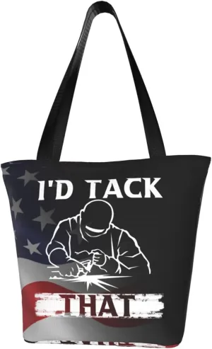 I'D Tack That Fashion Shoulder Bag Large Capacity For Man Or Woman