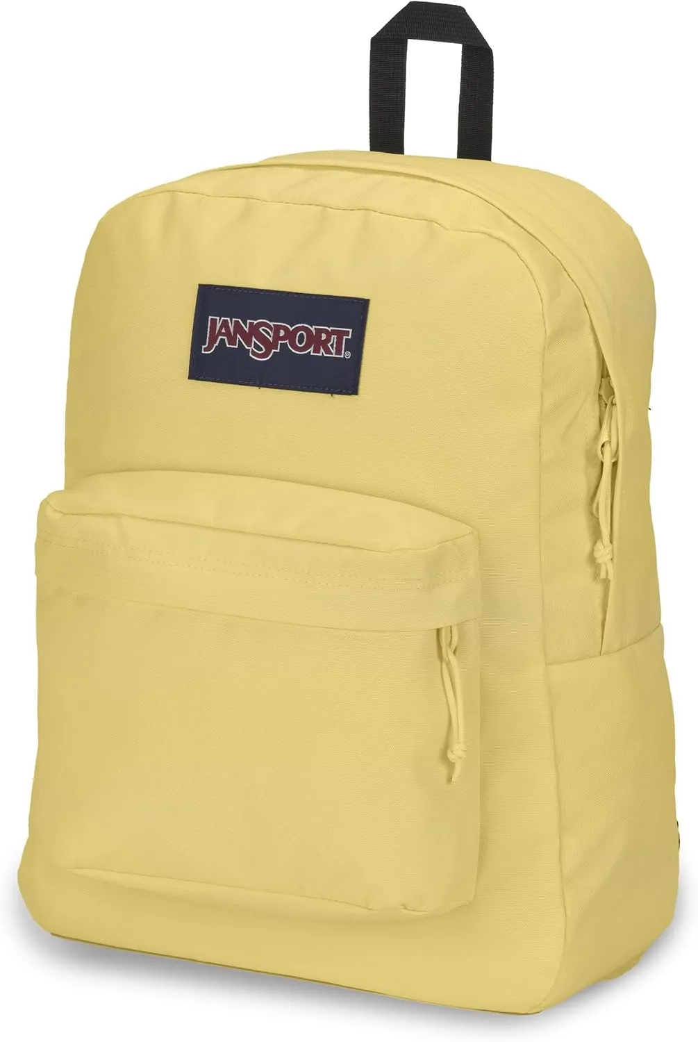 JanSport SuperBreak Plus Backpack with Padded 15-inch Laptop Sleeve and Integrated Bottle Pocket - Spacious and Durable Daypack for Work and Travel - Pale Banana