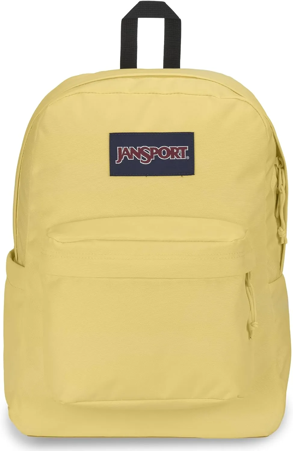 JanSport SuperBreak Plus Backpack with Padded 15-inch Laptop Sleeve and Integrated Bottle Pocket - Spacious and Durable Daypack for Work and Travel - Pale Banana