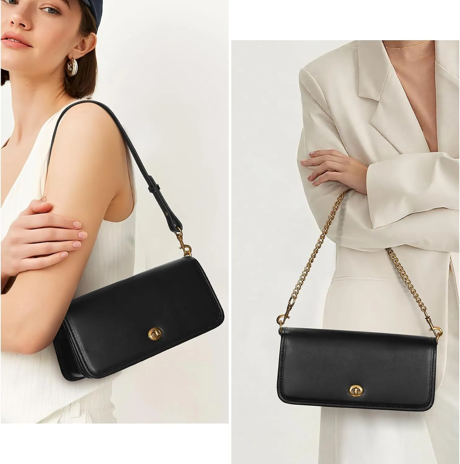 JQWSVE Shoulder Bags for Women Trendy Purses Cute Hobo Tote Handbag Small Shoulder Purse Vegan Leather Clutch Purse