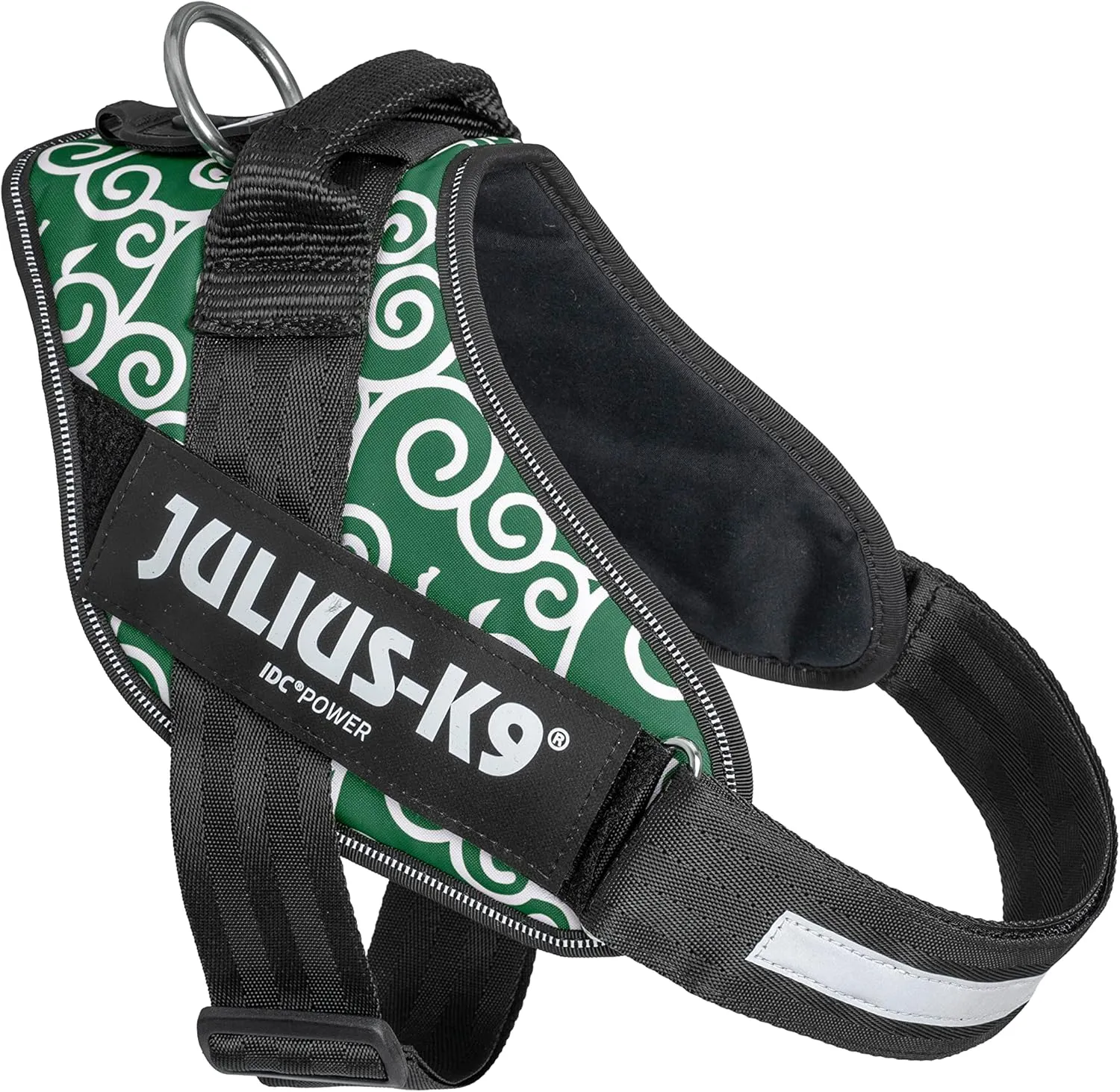 Julius-K9 Julius K9 IDC Power Harness, Size: L/1, Arabesque Green