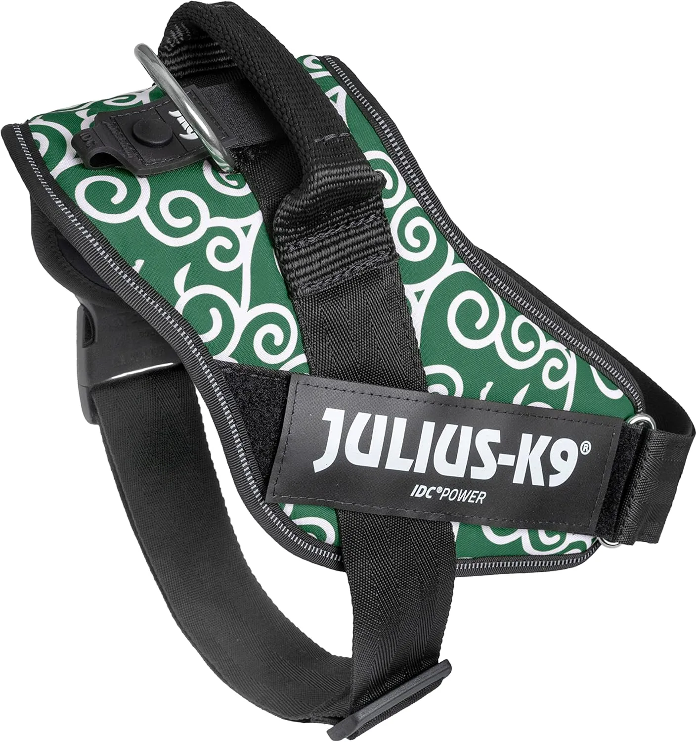 Julius-K9 Julius K9 IDC Power Harness, Size: L/1, Arabesque Green