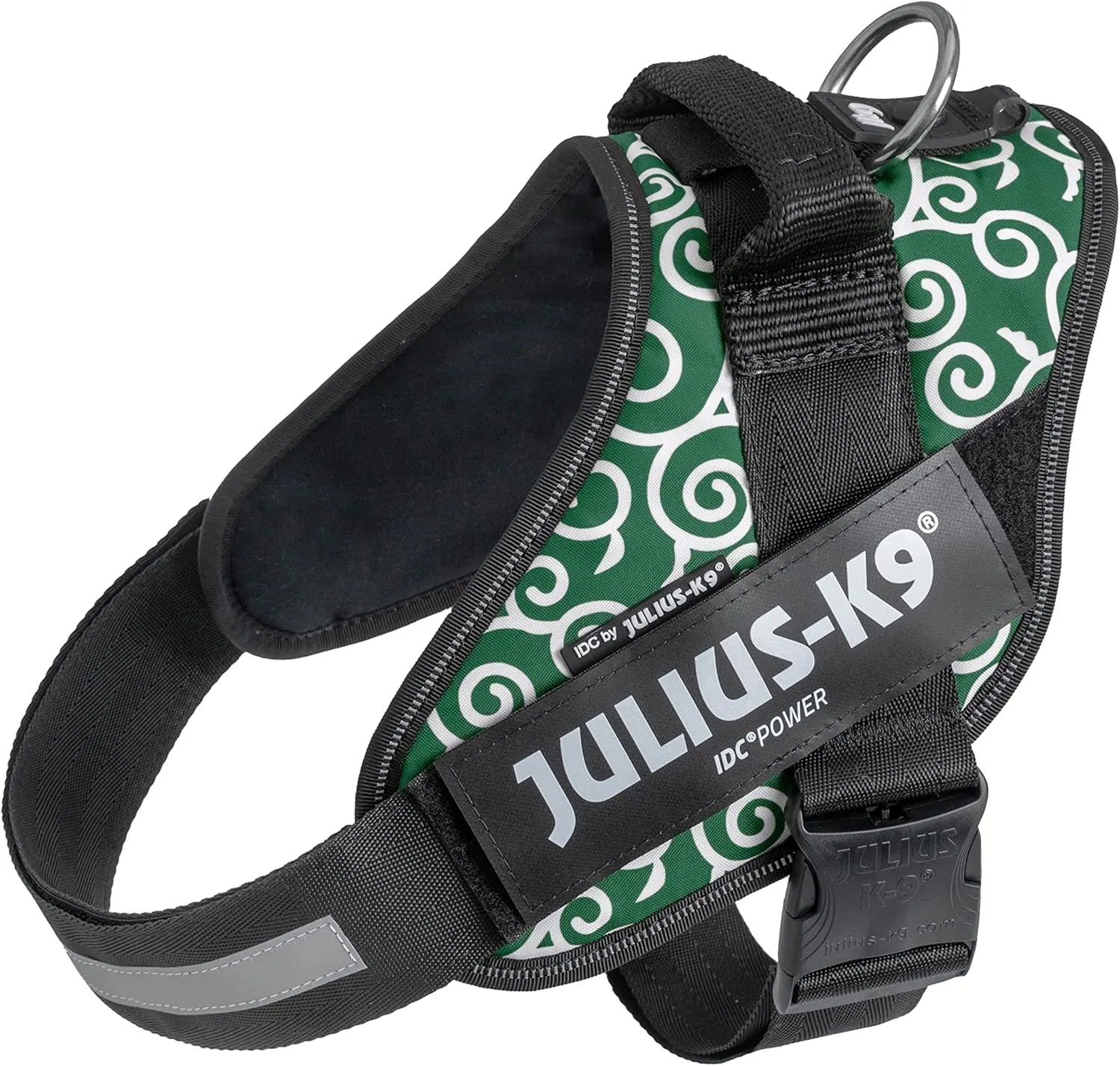 Julius-K9 Julius K9 IDC Power Harness, Size: XL/2, Arabesque Green