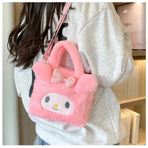 Kawaii Sanrio Plush Bags Cute Collectible CarryAlls