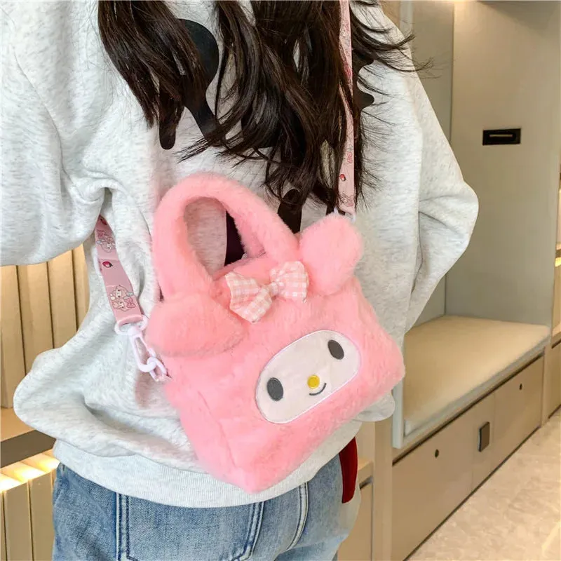 Kawaii Sanrio Plush Bags Cute Collectible CarryAlls