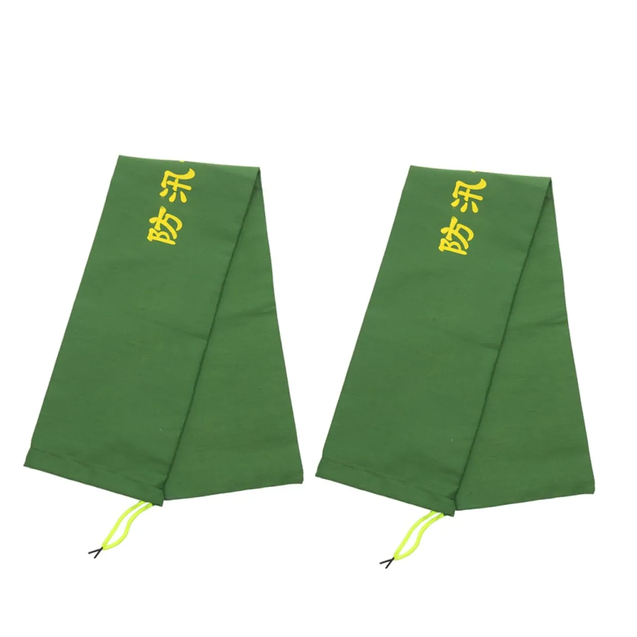 KICHOUSE Flood Control Sandbags Long Reusable 2 Pack Water Absorbent Home Garage Elevator Barrier Bags