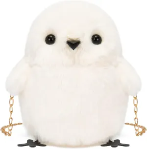 Kids Girls Pluse Cute Crossbody bag,Small Plush Kawaii Animal Handbag Purse for Women