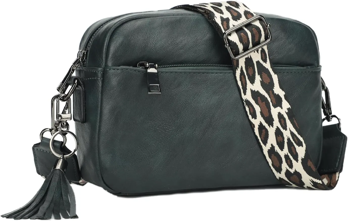 KL928 Small Crossbody Bag for Women, Soft FAUX Leather Cell Phone Purse，Adjustable Strap Shoulder Handbags Wallet Purse