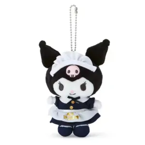 Kuromi Plush Keychains in Assorted Attires