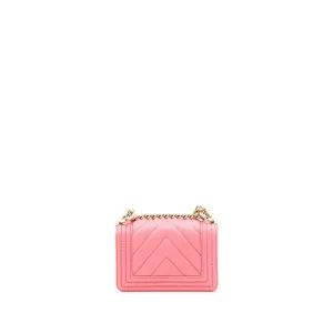 L Pink Bag (Microchip) Chevron Mini Super Boy Caviar Ending soon Efficient delivery Chanel