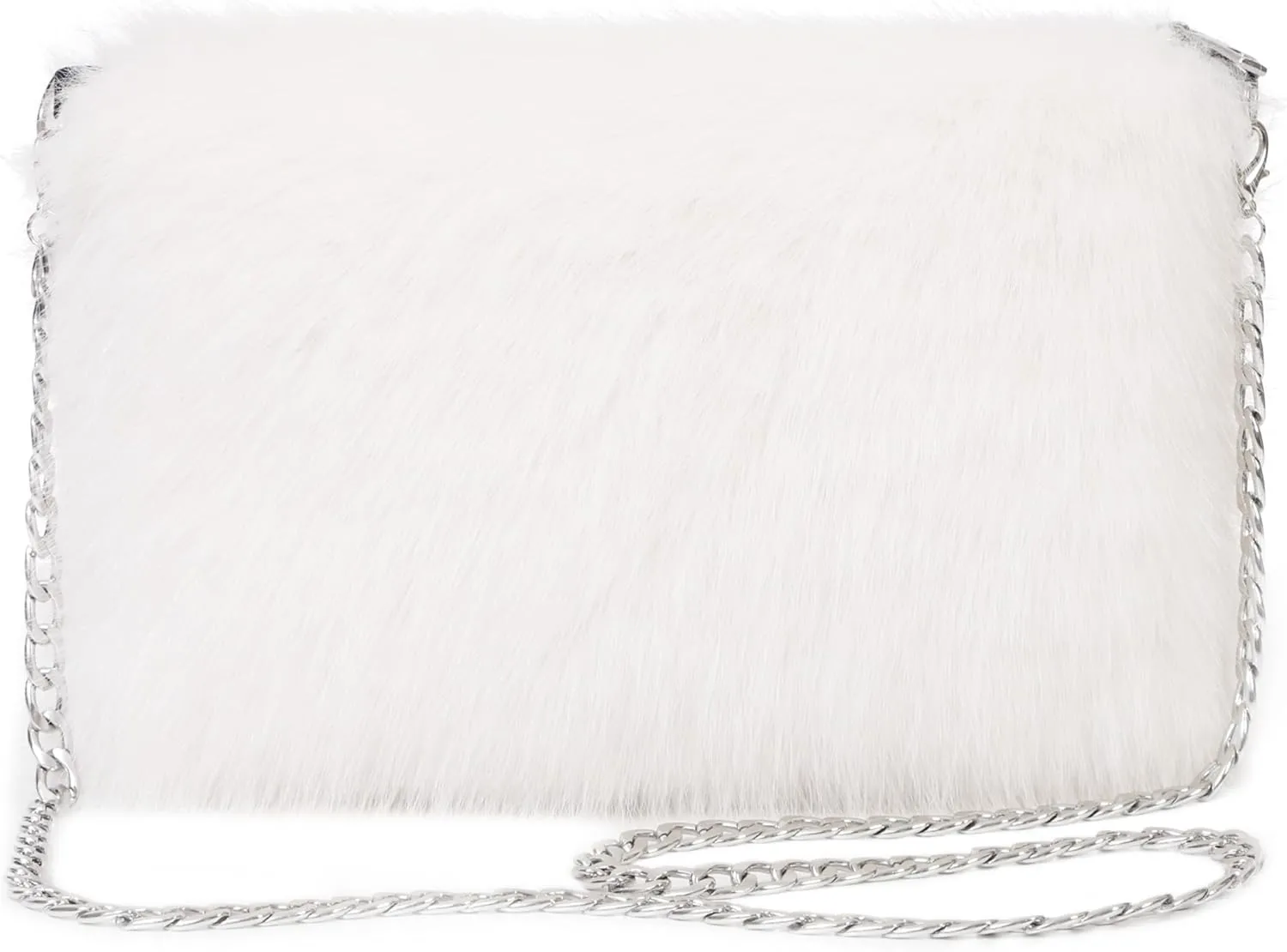 LA CARRIE Faux Fur Crossbody Bags for Women Shoulder Bag Purse Handbags Shoulder Strap