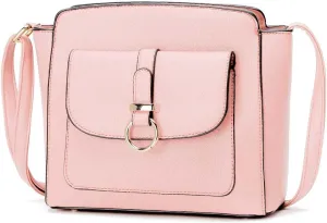 LA TERRE Lightweight Medium Crossbody Bags for Women, Small Crossbody Handbags Vegan Leather Shoulder Bag Purses