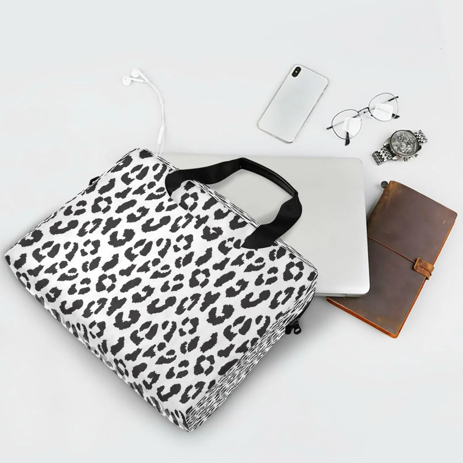 Laptop Bag Computer Bags Messenger Shoulder Bag Briefcase Magic Gnomes for Business Office Work