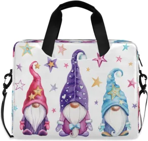 Laptop Bag Computer Bags Messenger Shoulder Bag Briefcase Magic Gnomes for Business Office Work