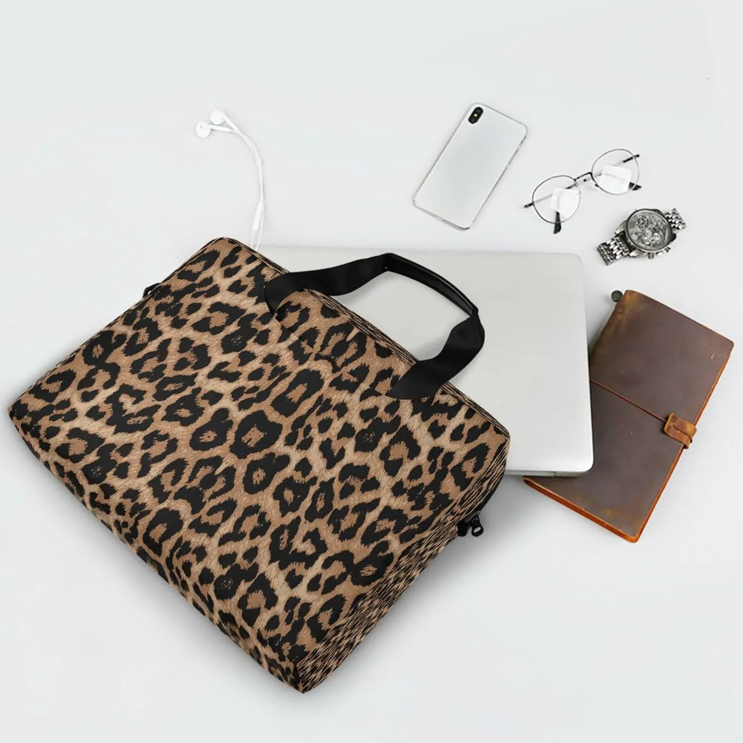 Laptop Bag Computer Bags Messenger Shoulder Bag Briefcase Magic Gnomes for Business Office Work
