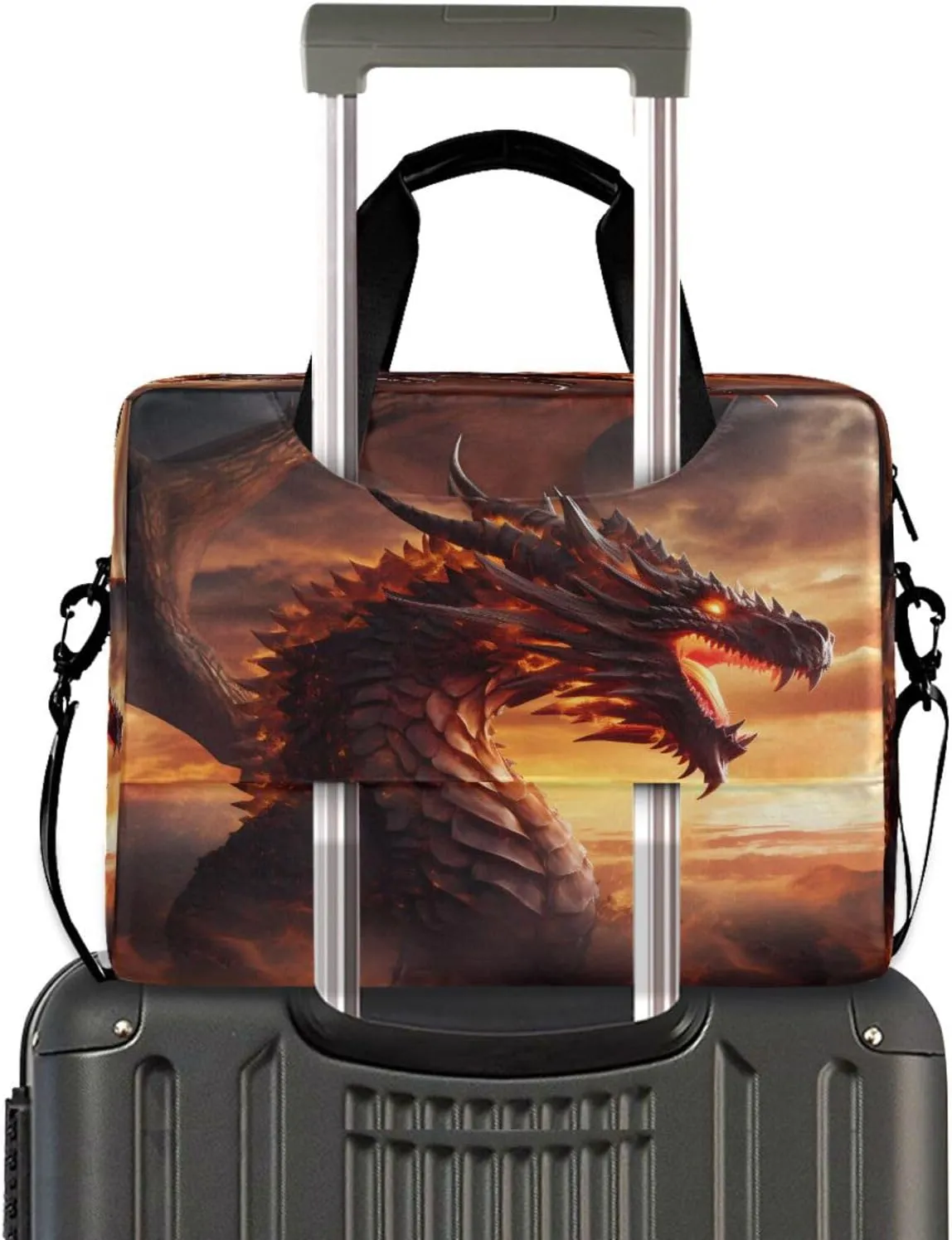 Laptop Bag Computer Bags Messenger Shoulder Bag Briefcase Magic Gnomes for Business Office Work