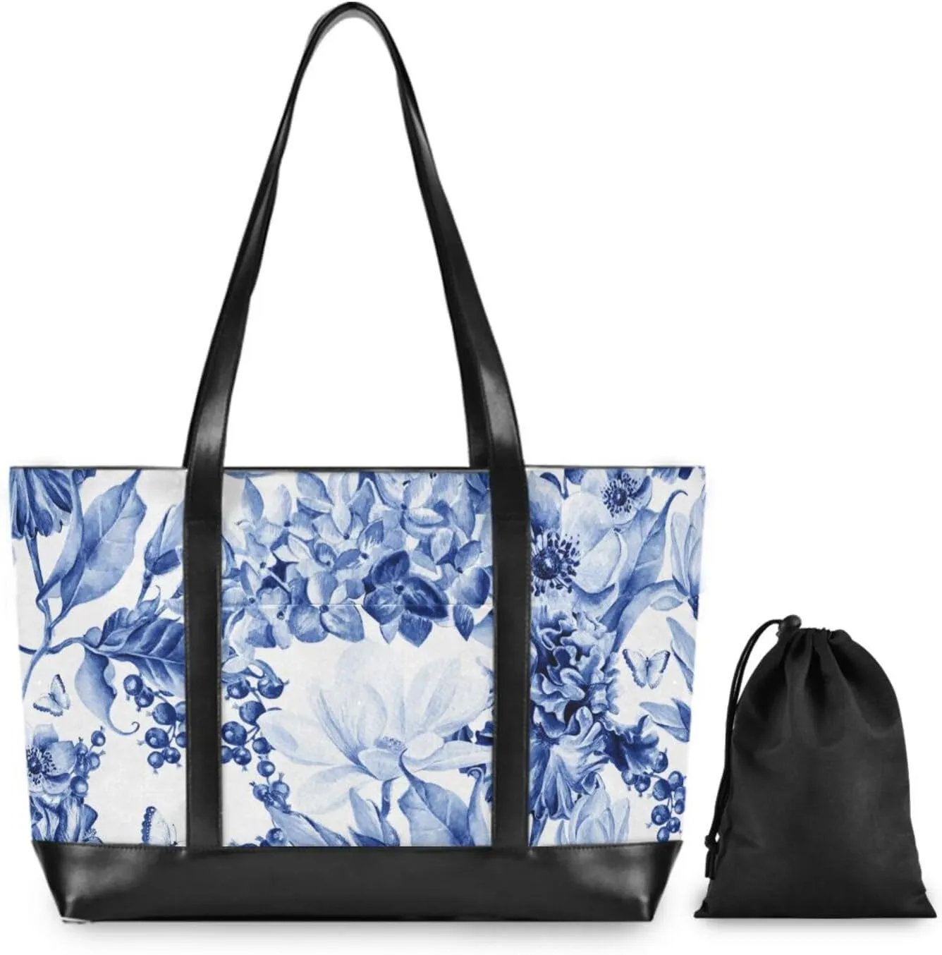 Laptop Tote Bag for Women 15.6in Tote Bag Laptop Compartment Work Bag Office Computer Teacher Travel Shoulder Bag