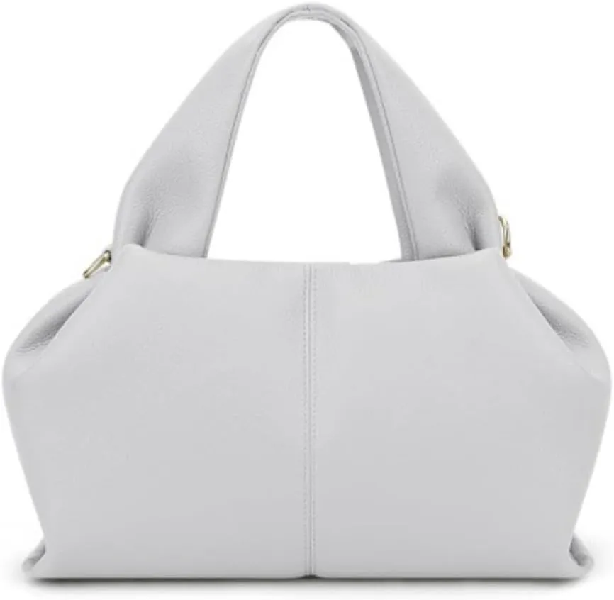 Large Capacity HandBags Genuine Leather Purses for Women Tote Bags Ladies Cloud Clutch Big Shoulder Commuter Bag