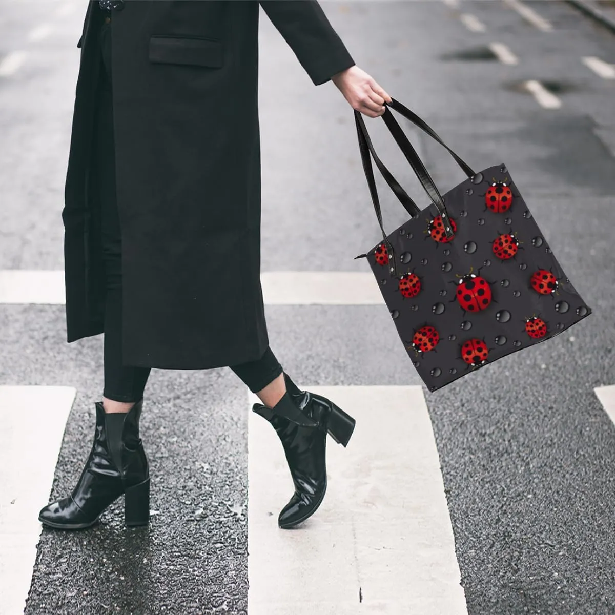 Leather Tote Bag for Women Fashion Shoulder Bag Purses and Handbags Large Capacity Satchel Bags for Work Travel